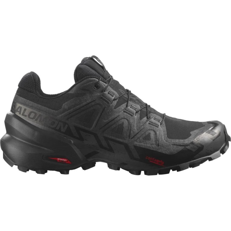 Sapatilhas Trail Running Salomon Speedcross 6 GTX Feminino Pretas | PT D60458